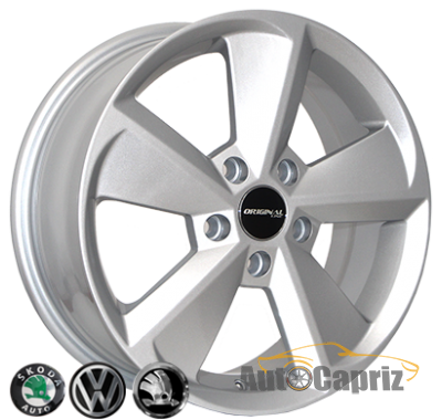 Диски Replica Volkswagen D5113 S R16 W6.5 PCD5x112 ET50 DIA57.1